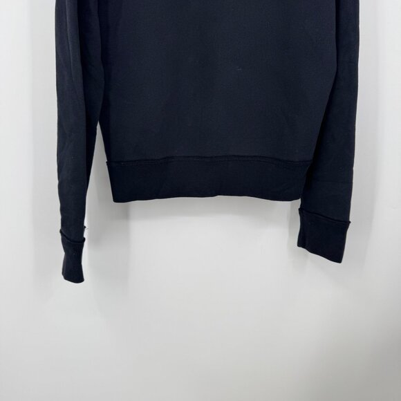 Hollister Co. Men's Navy and Blue Hoodie Unisex woman’s too baby thick collar si - Picture 10 of 10